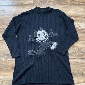 Vintage Scruples Light Weight 3/4 Sleeve Felix The Cat Size (40” X 30”)